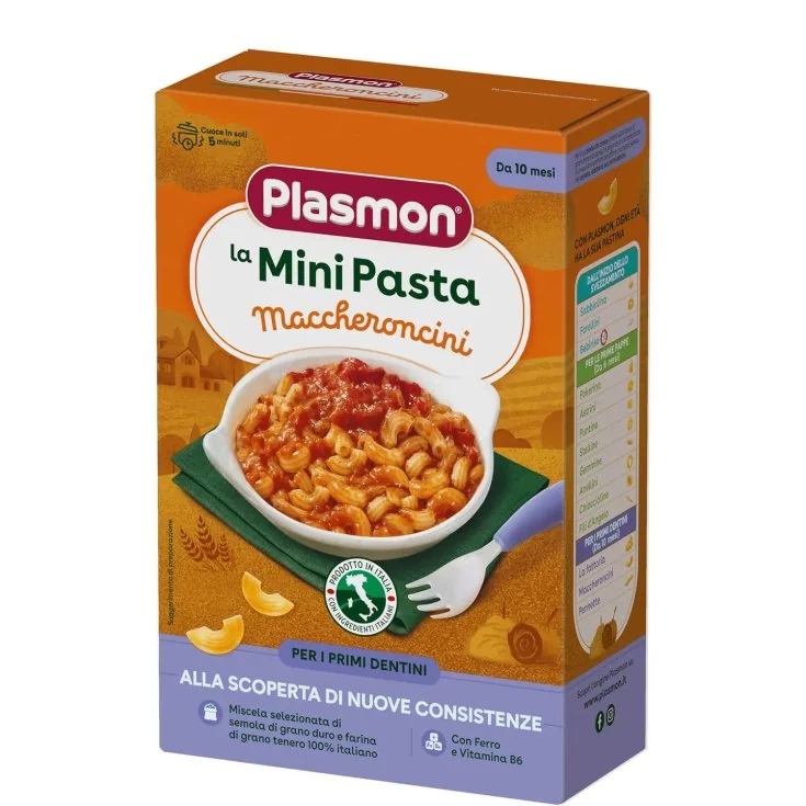 PLASMON PASTINA JUNIOR MACCHERONCINI 340 G