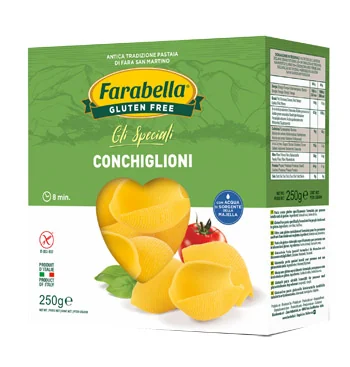 FARABELLA SENZA GLUTINE PASTA CONCHIGLIONI 250 G