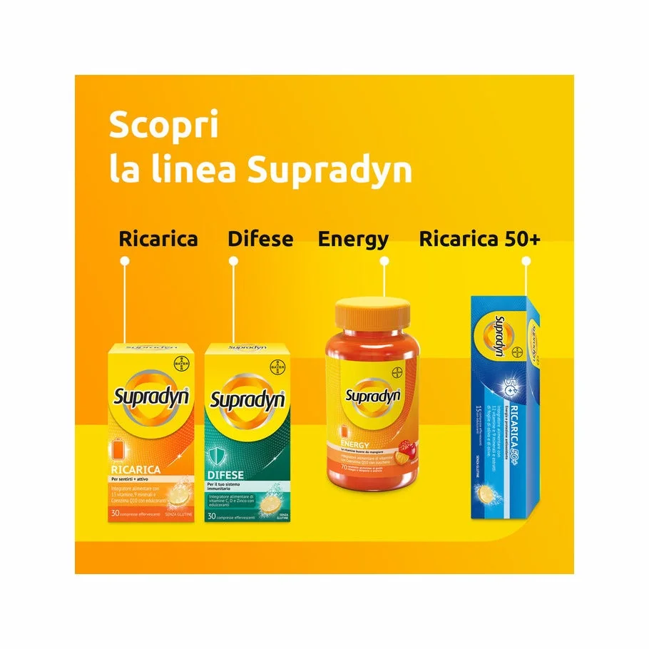 Supradyn Magnesio e Potassio 24+24 Bustine Formato Convenienza