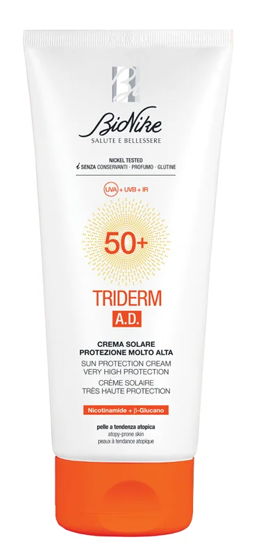 BIONIKE TRIDERM AD CREMA SOLARE SPF 50+ 200 ML