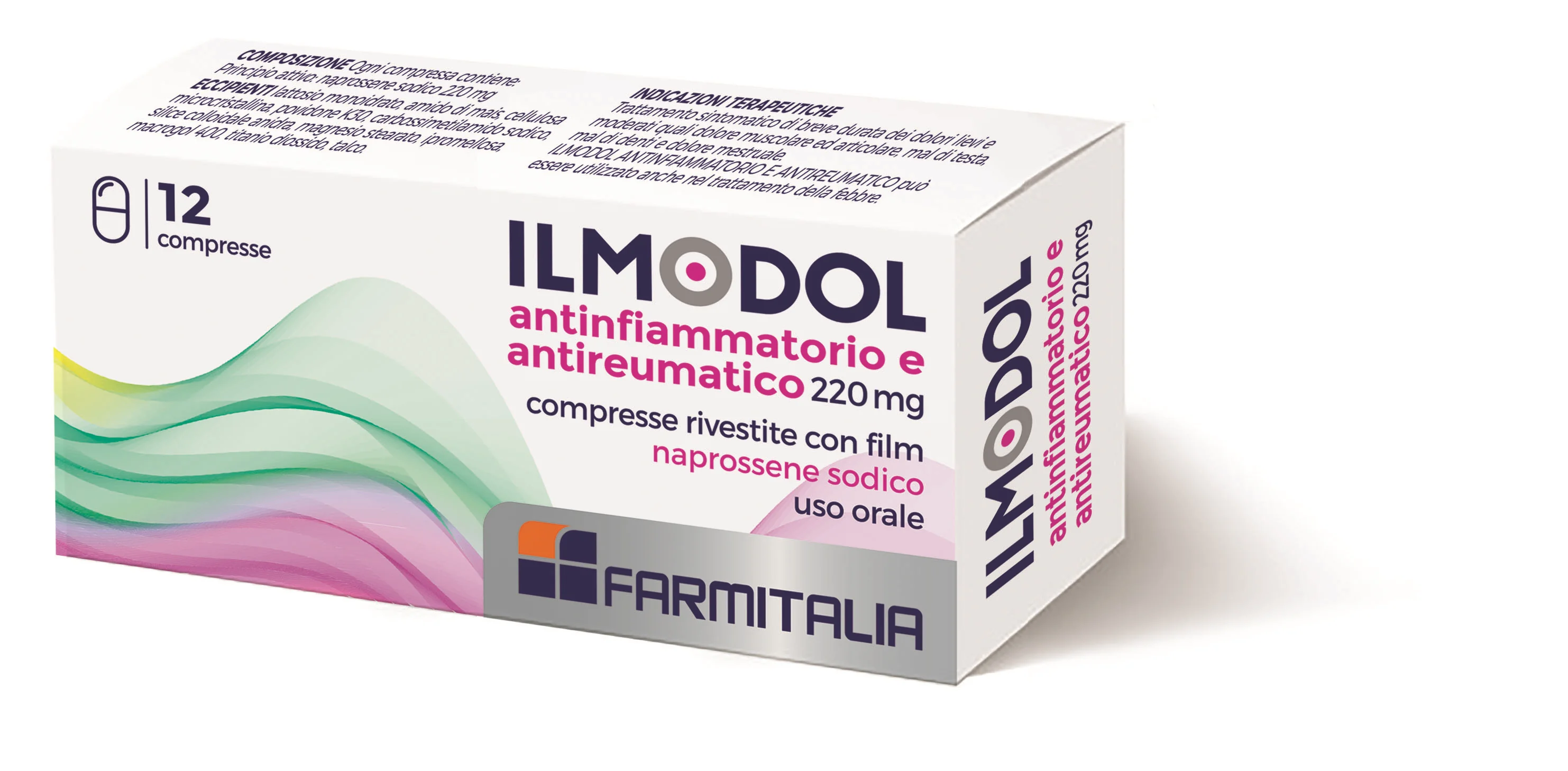 ILMODOL ANTINFIAMMATORIO ANTIR 12 COMPRESSE 220