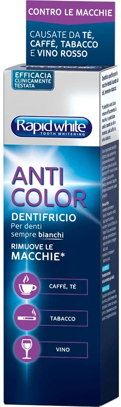 RAPID WHIT TOOTH W DENT A/COLOR 75ML