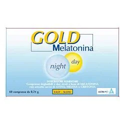 GOLD MELATONINA INTEGRATORE 60 COMPRESSE