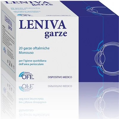 LENIVA GARZE MONOUSO LENITIVE OCCHI 20 PEZZI