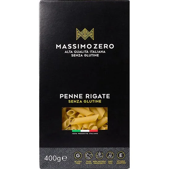 MASSIMO ZERO PENNE RIGATE PASTA SENZA GLUTINE 400 G