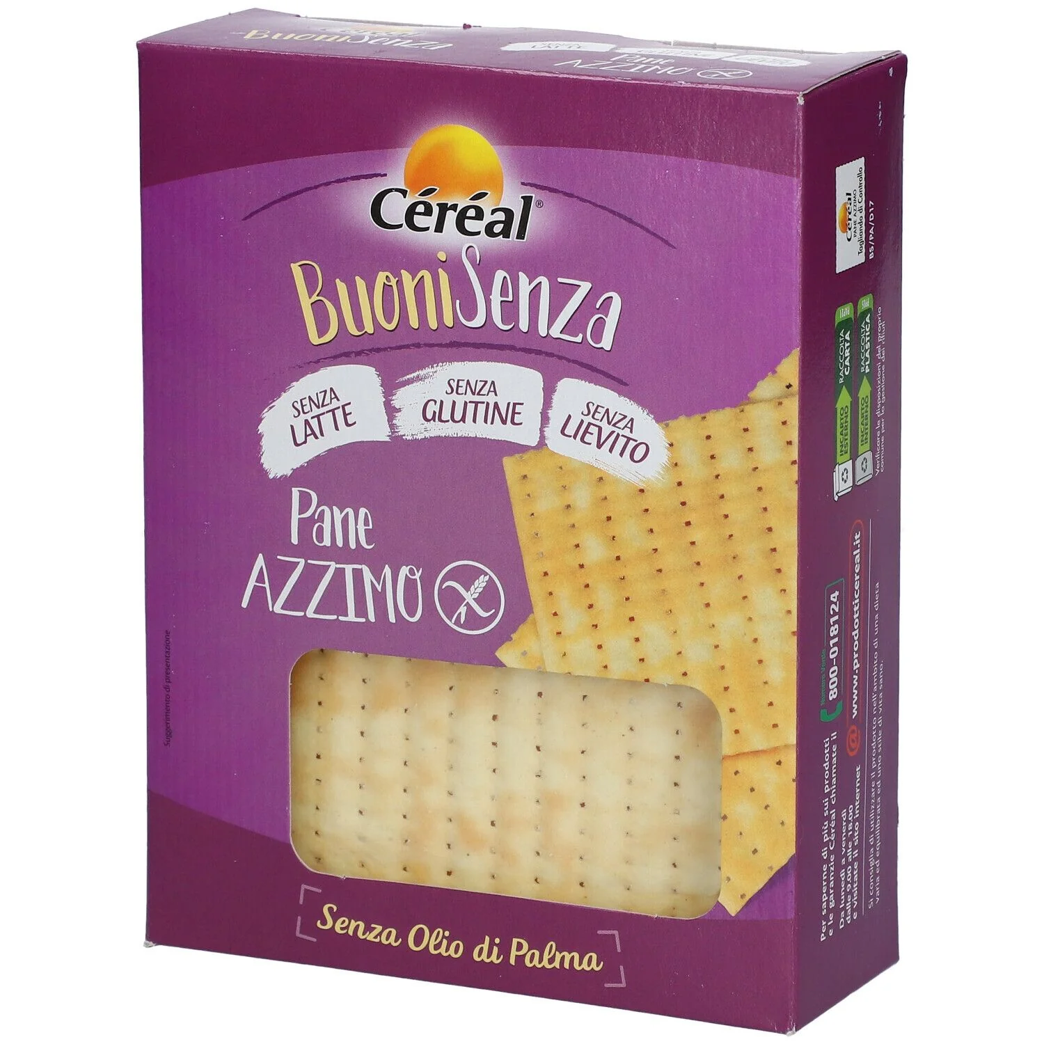 CEREAL BUONI SENZA PANE AZZIMO