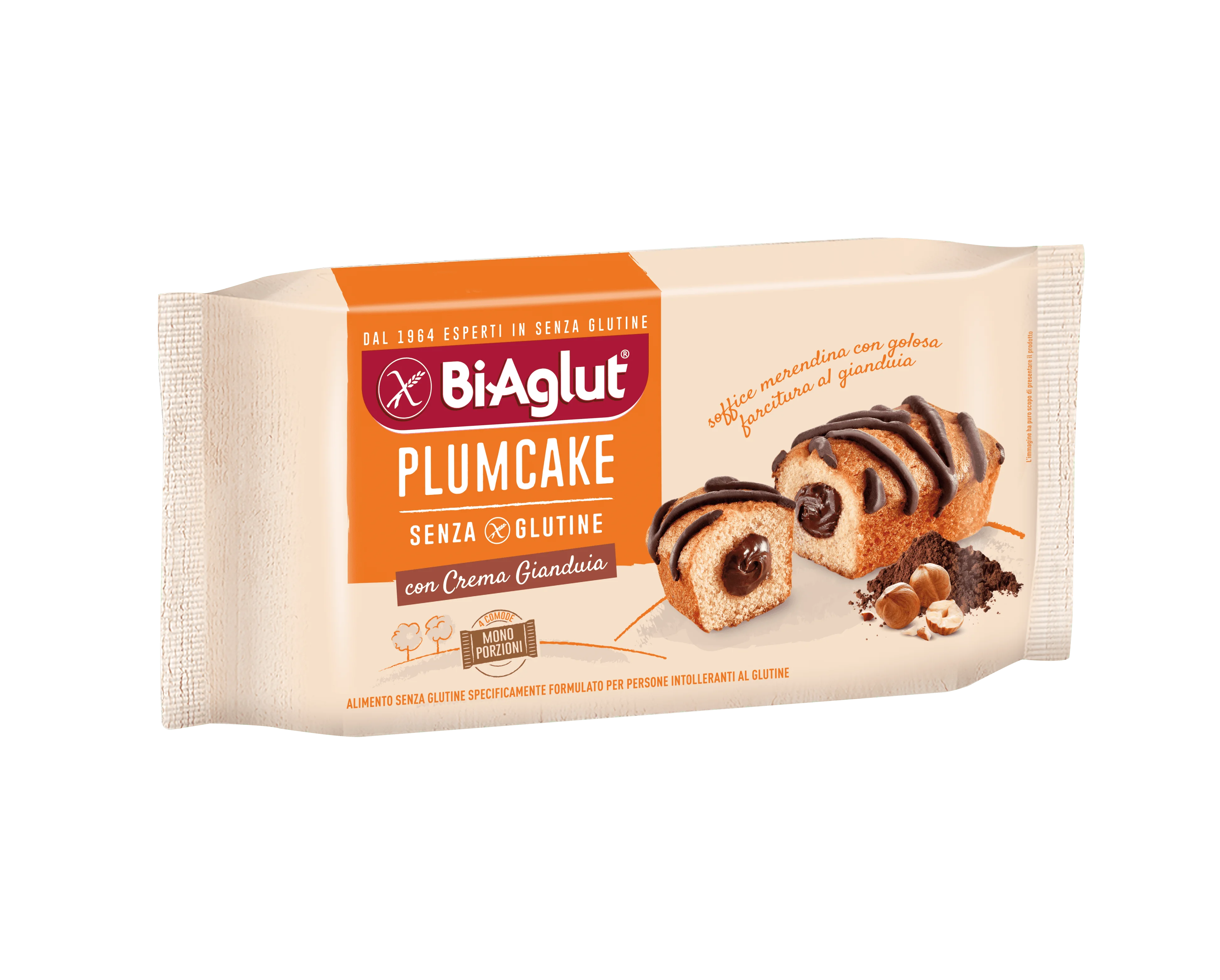 BI AGLUT SENZA GLUTINE PLUMCAKE GIANDUIA 180 G