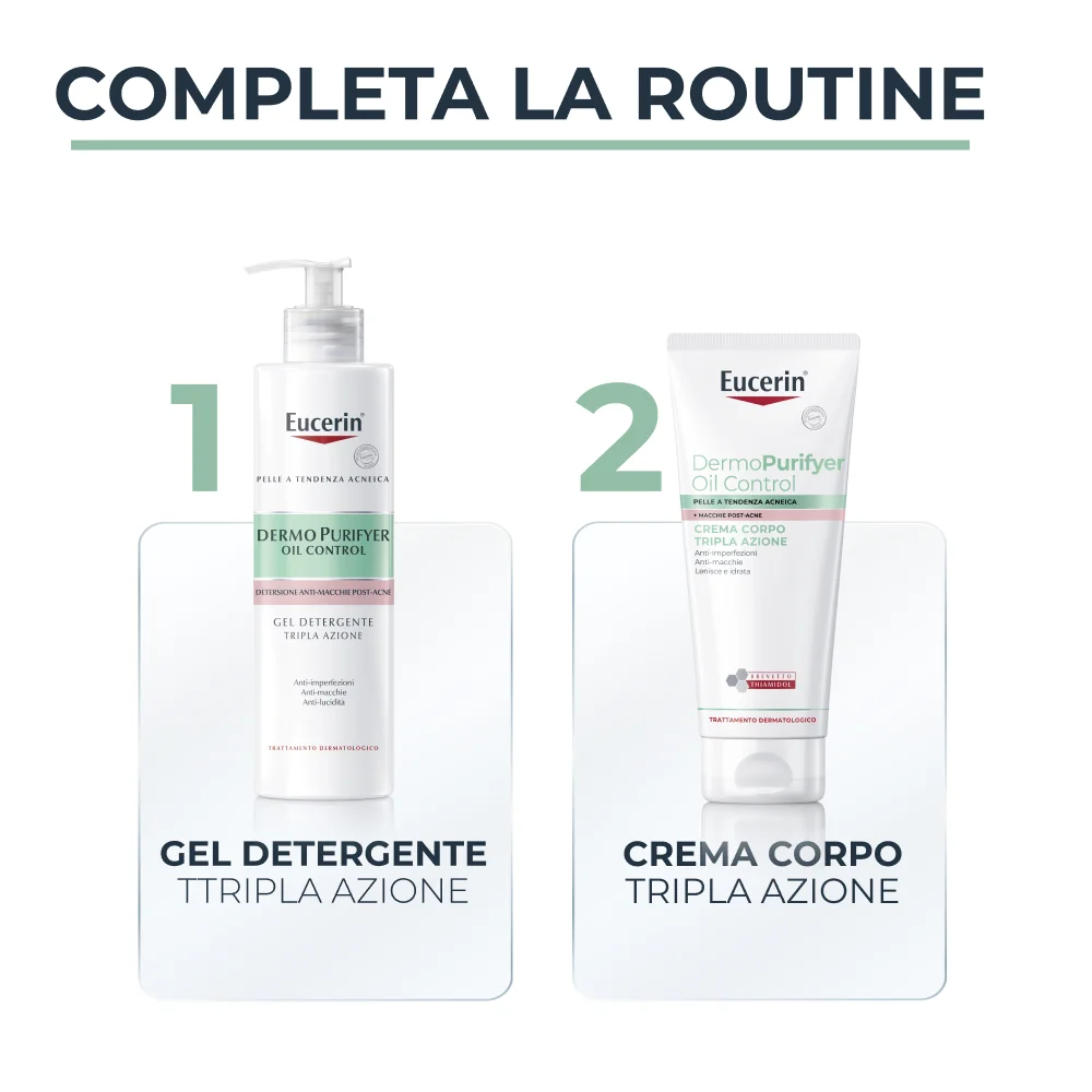 Eucerin Dermopurifyer Crema Corpo 200 Ml Anti Imperfezioni