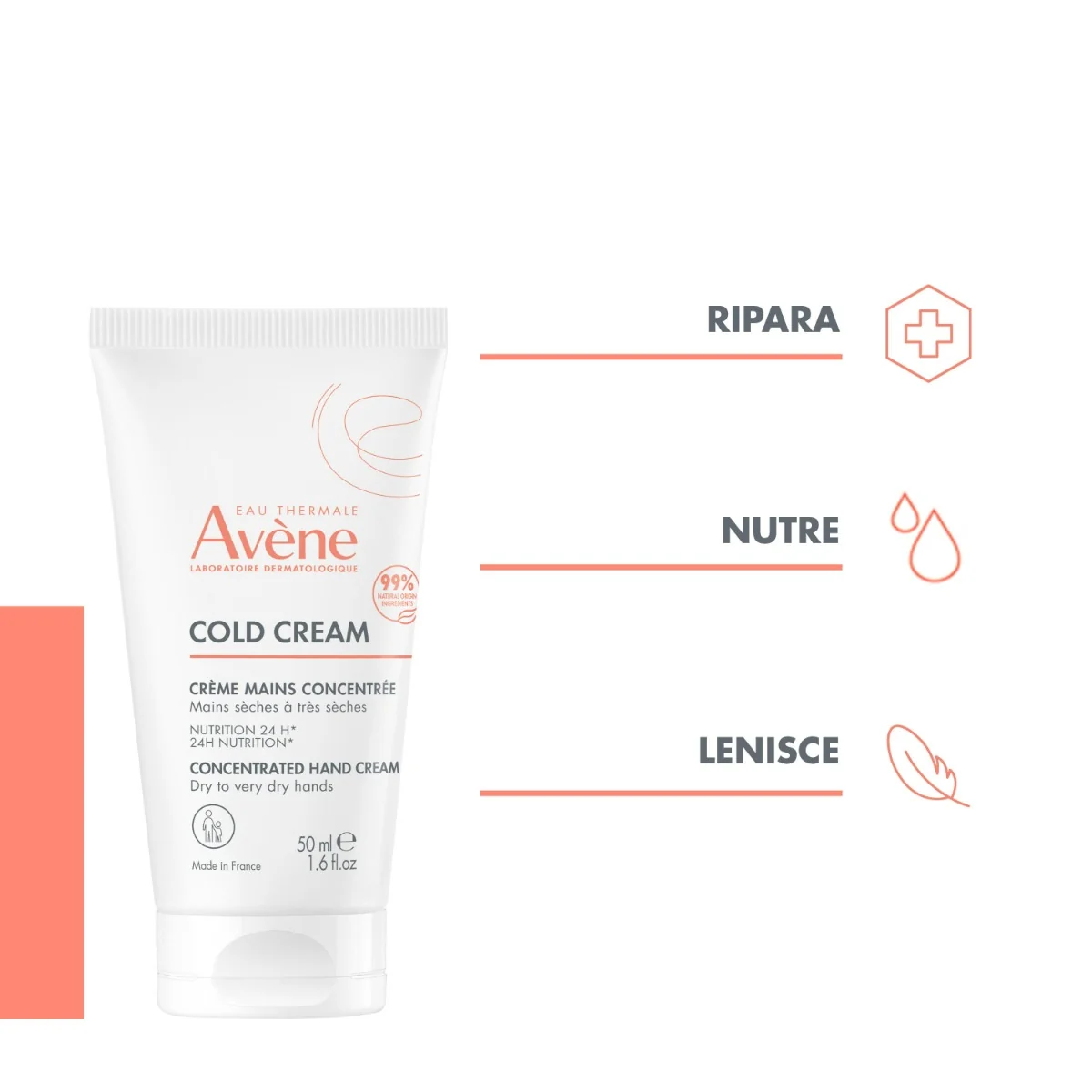 Avene Cold Cream Mani Concentrata 50 Ml 