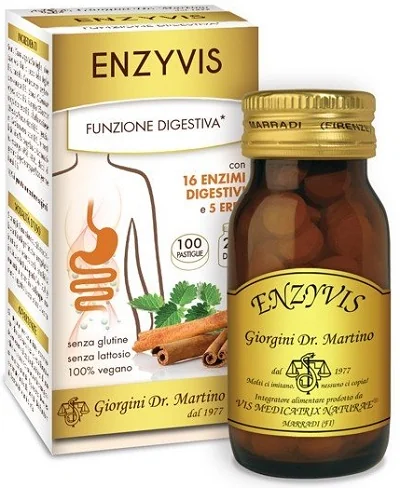 DR. GIORGINI ENZYVIS INTEGRATORE DIGESTIVO 100 PASTIGLIE