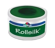 ROLL SILK CEROTTO IN SETA ARTIFICIALE BIANCO IPOALLERGENICO CM 2,25X5M