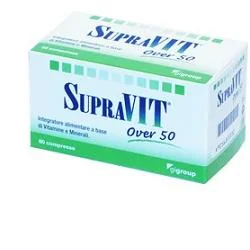 SUPRAVIT OVER 50 INTEGRATORE MULTIVITAMINICO E MULTIMINERALE 60 COMPRESSE