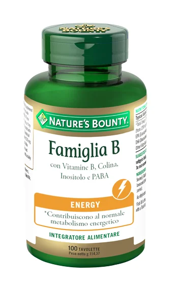 NATURE'S BOUNTY FAMIGLIA B 100 TAVOLETTE