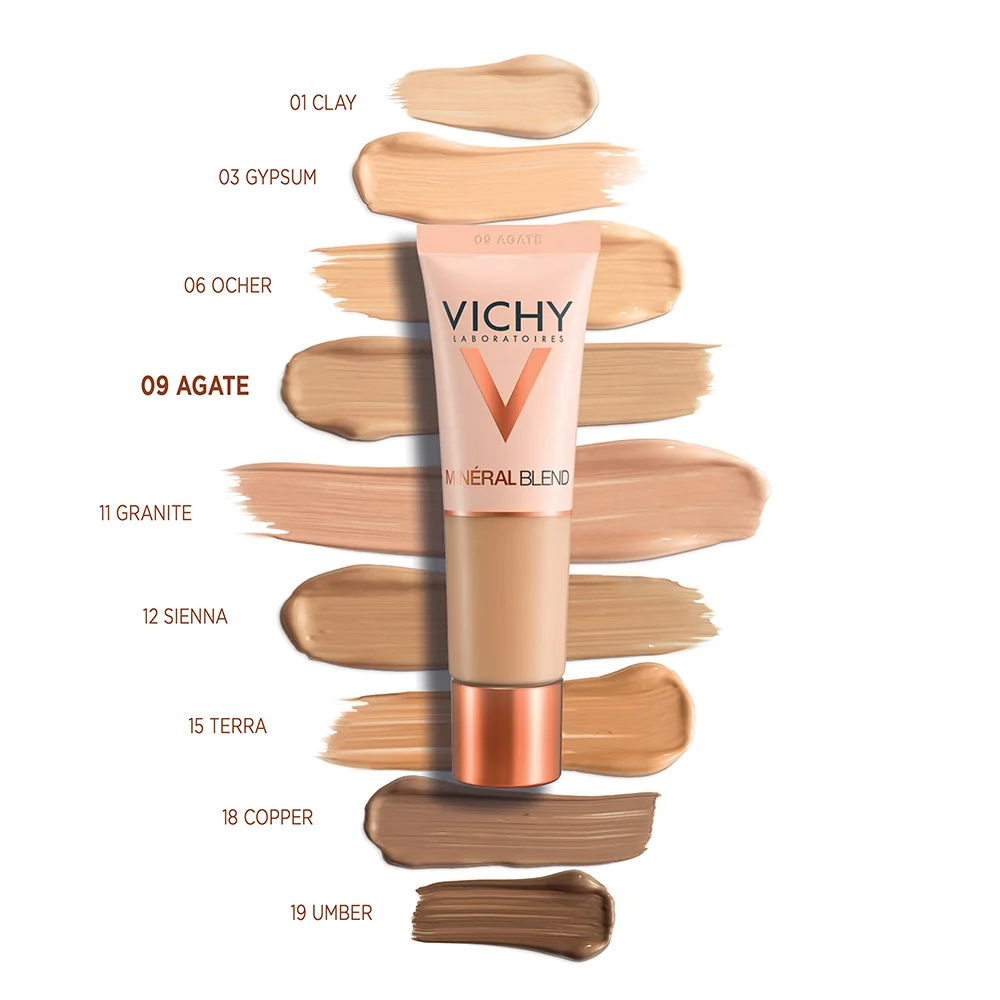 Vichy Mineral Blend Fondotinta Fluido n. 09 Agate Tenuta 16h