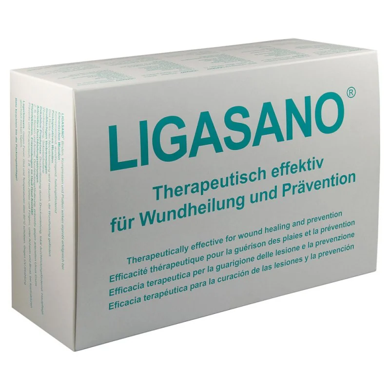 LIGASANO MED 10CPR5X5X1CM STER