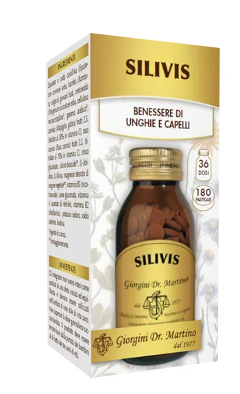 DR. GIORGINI SILIVIS INTEGRATORE UNGHIE E CAPELLI 180 PASTIGLIE