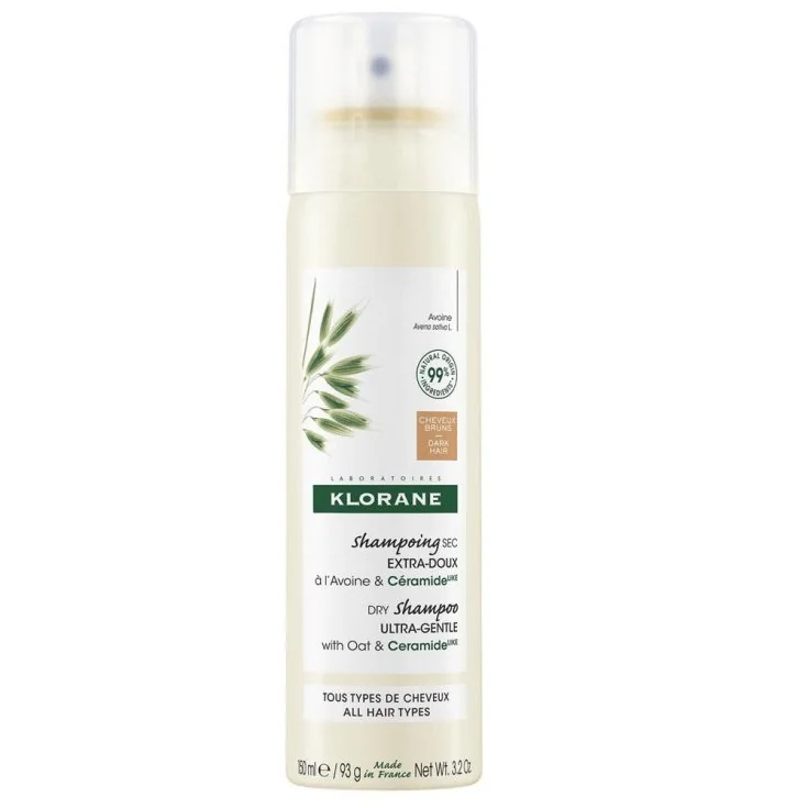 KLORANE SHAMPOO SECCO AVENA & CERAMIDE CAPELLI SCURI 150 ML