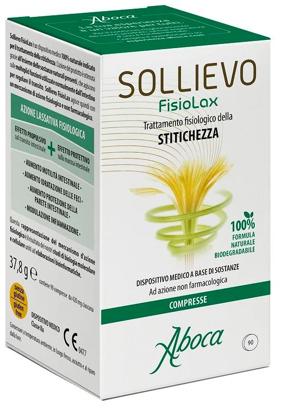 ABOCA SOLLIEVO FISIOLAX 90 COMPRESSE