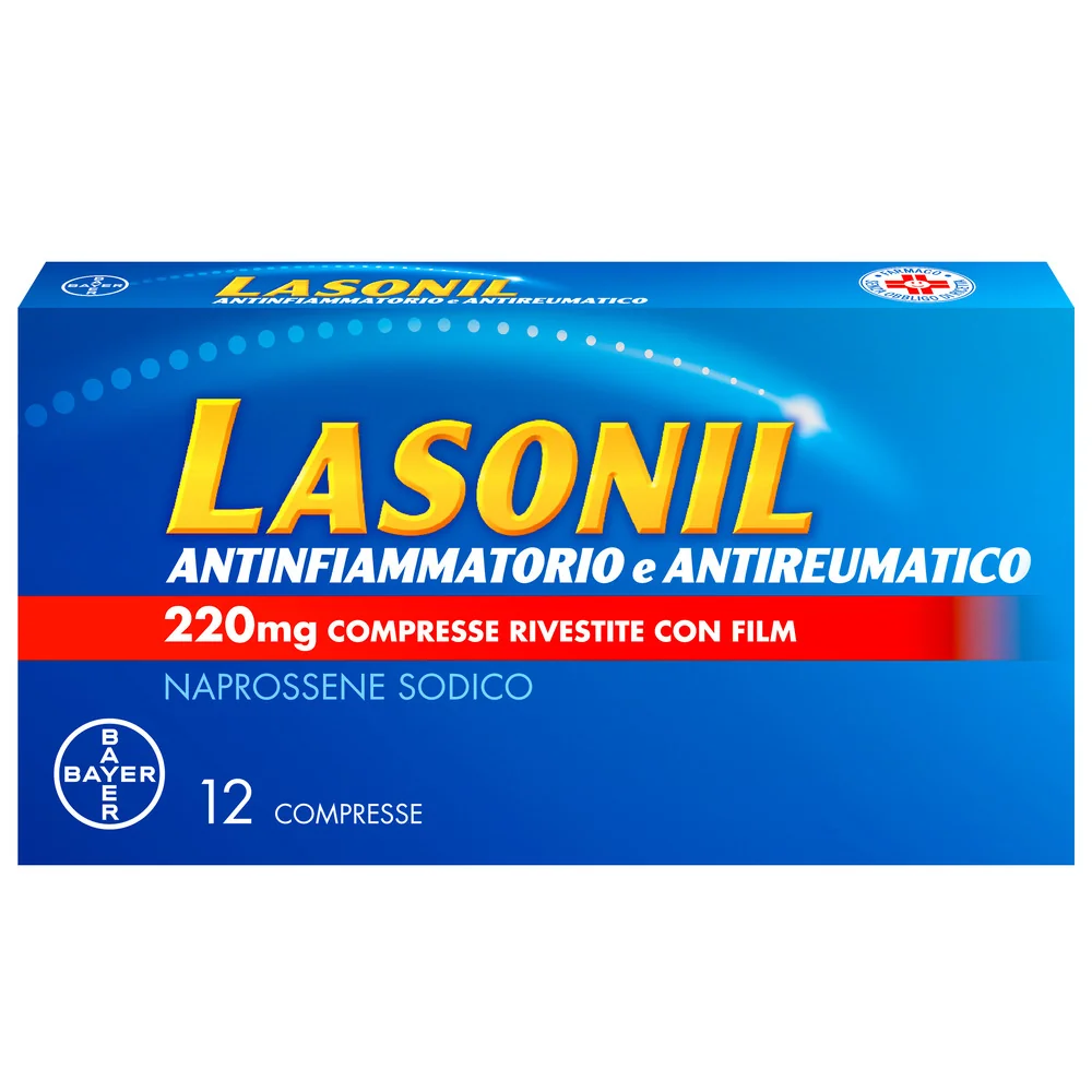 LASONIL ANTIDOLORIFICO E ANTINFIAMMATORIO 12 COMPRESSE