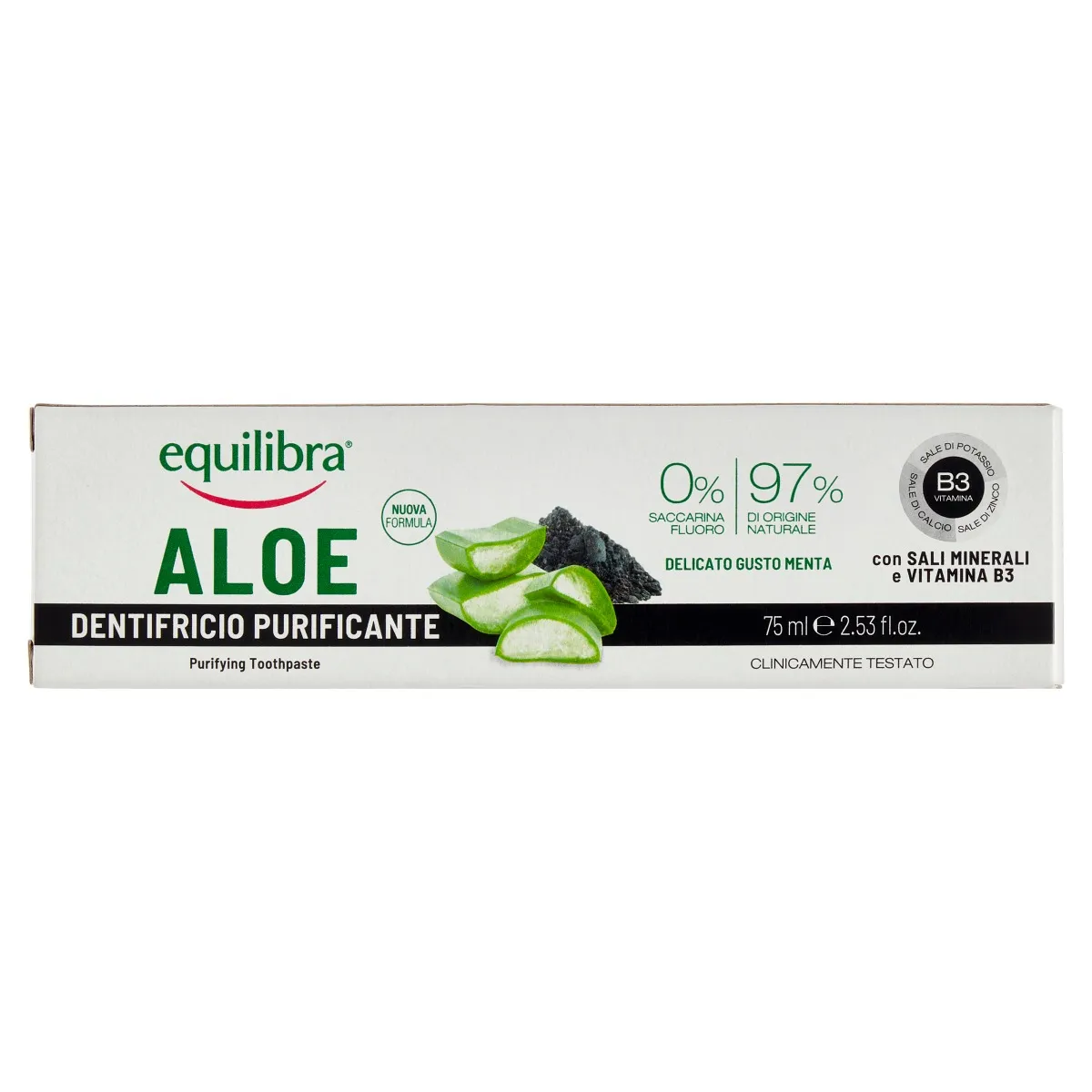 Equilibra Aloe Dentifricio Purificante 75 Ml Igiene Orale