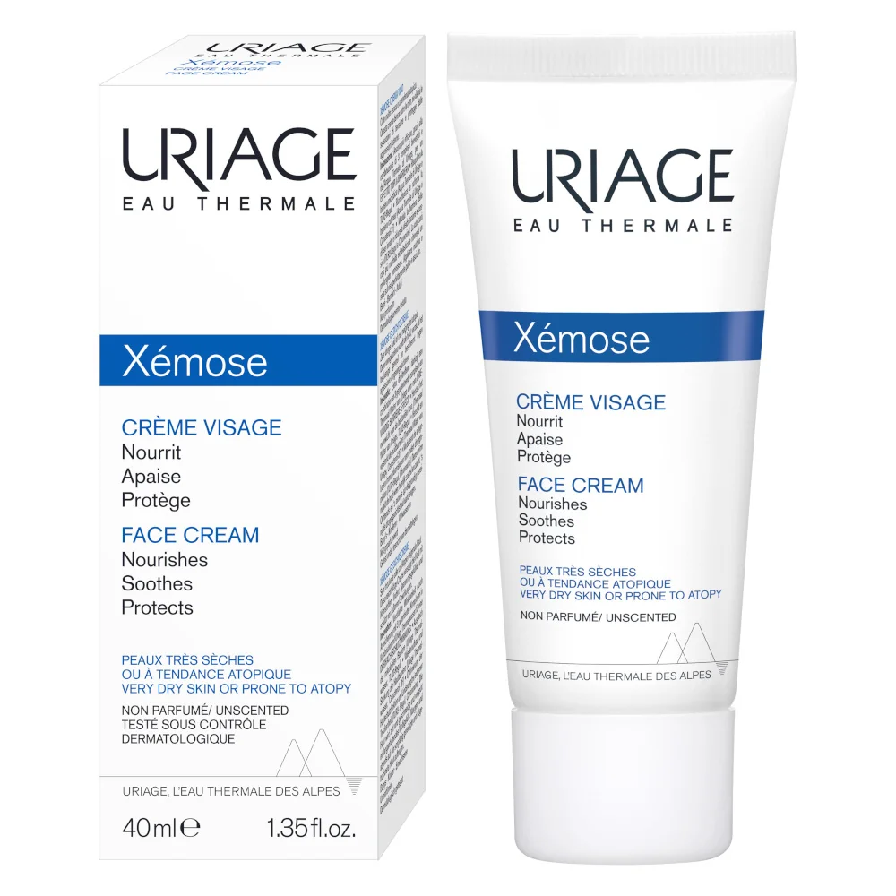 Uriage Xèmose Crema Viso Nutritiva Pelle Secca 40 ml 