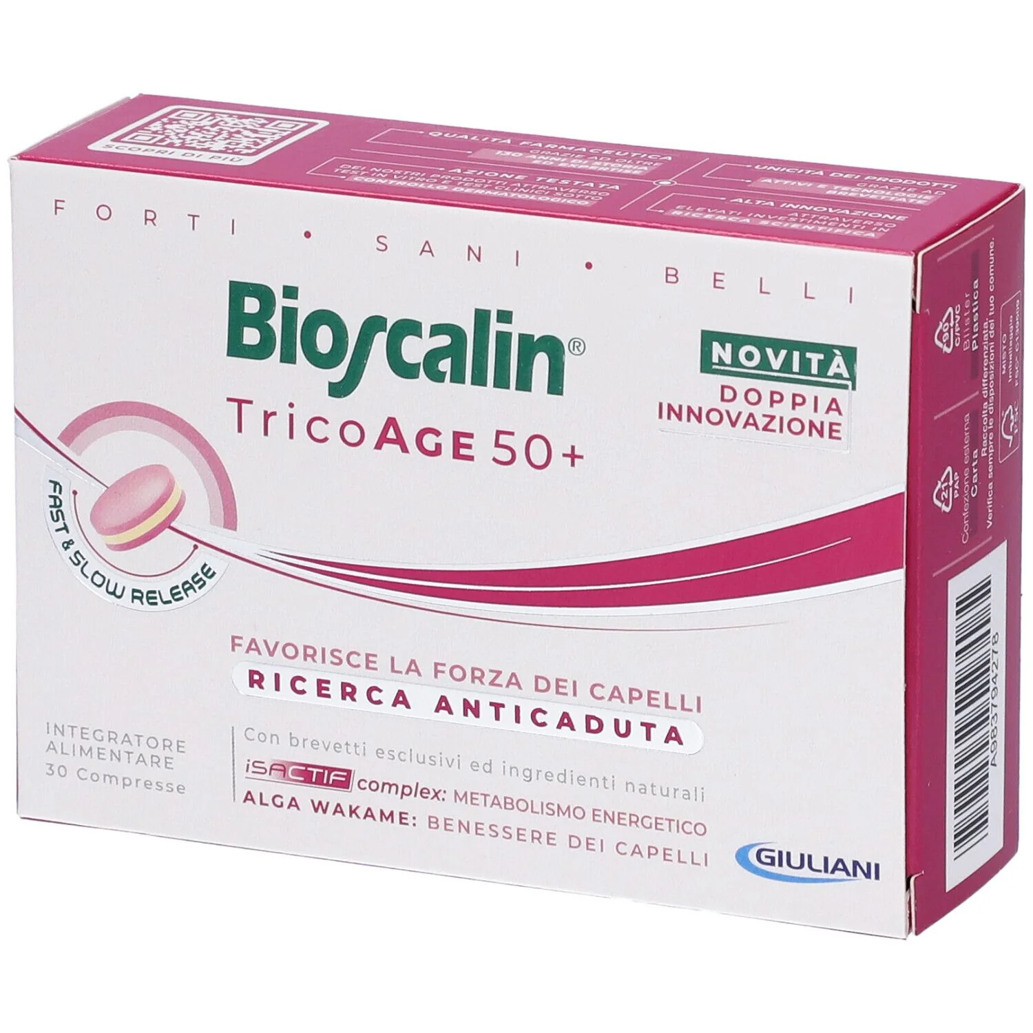 BIOSCALIN TRICOAGE 3CPR