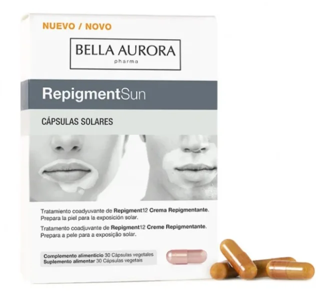 BELLA AURORA REPIGMENTSUN SOLARI 30 CAPSULE