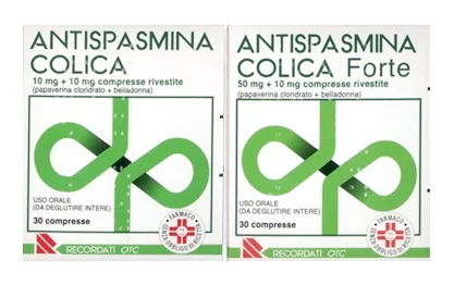 ANTISPASMINA COLICA FORTE 50 MG + 10 MG 30 COMPRESSE