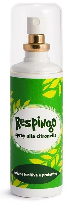 RESPINGO SPRAY ANTI ZANZARE ALLA CITRONELLA 100 ML