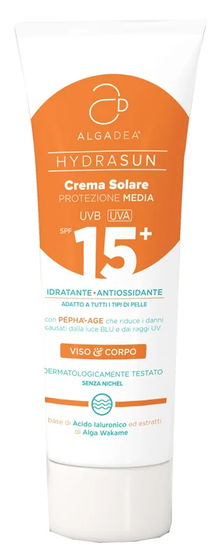 ALGADEA HYDRASUN CREMA SOLARE 15+ 150 ML