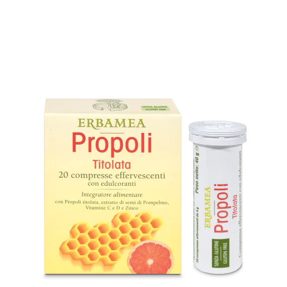 ERBAMEA PROPOLI TITOLATA  EFFERVESCENTE 20 COMPRESSE