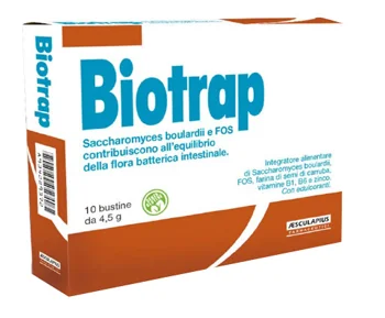 BIOTRAP INTEGRATORE ALIMENTARE FERMENTI LATTICI 10 BUSTINE