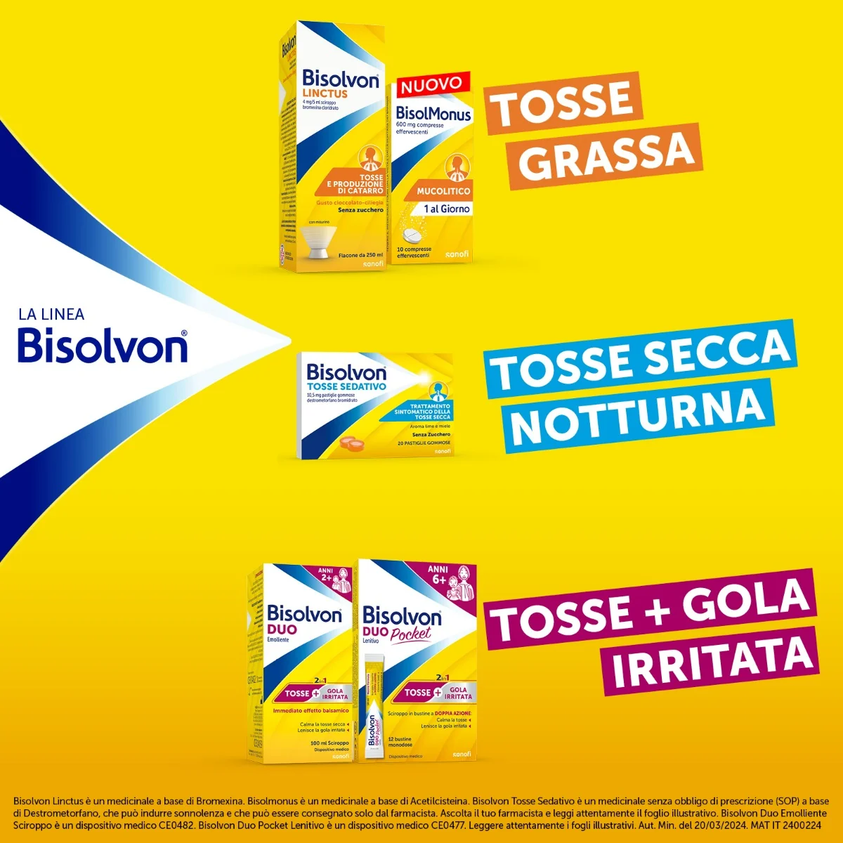 Bisolvon 8 mg Bromexina Cloridrato 20 Compresse Mucolitico