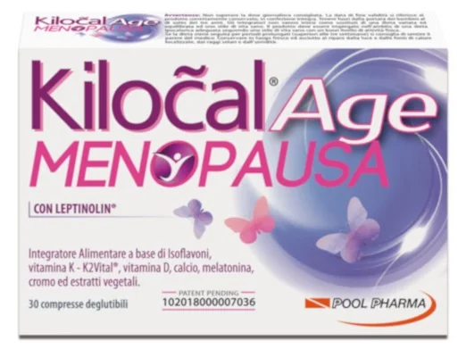 KILOCAL AGE MENOPAUSA INTEGRATORE 30 COMPRESSE