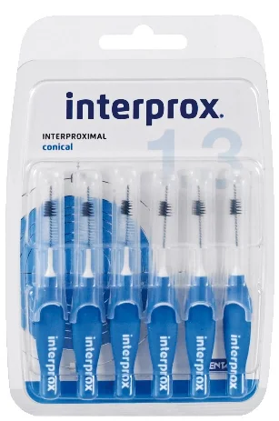 INTERPROX CONICAL 6 SCOVOLINI CONICI BLU