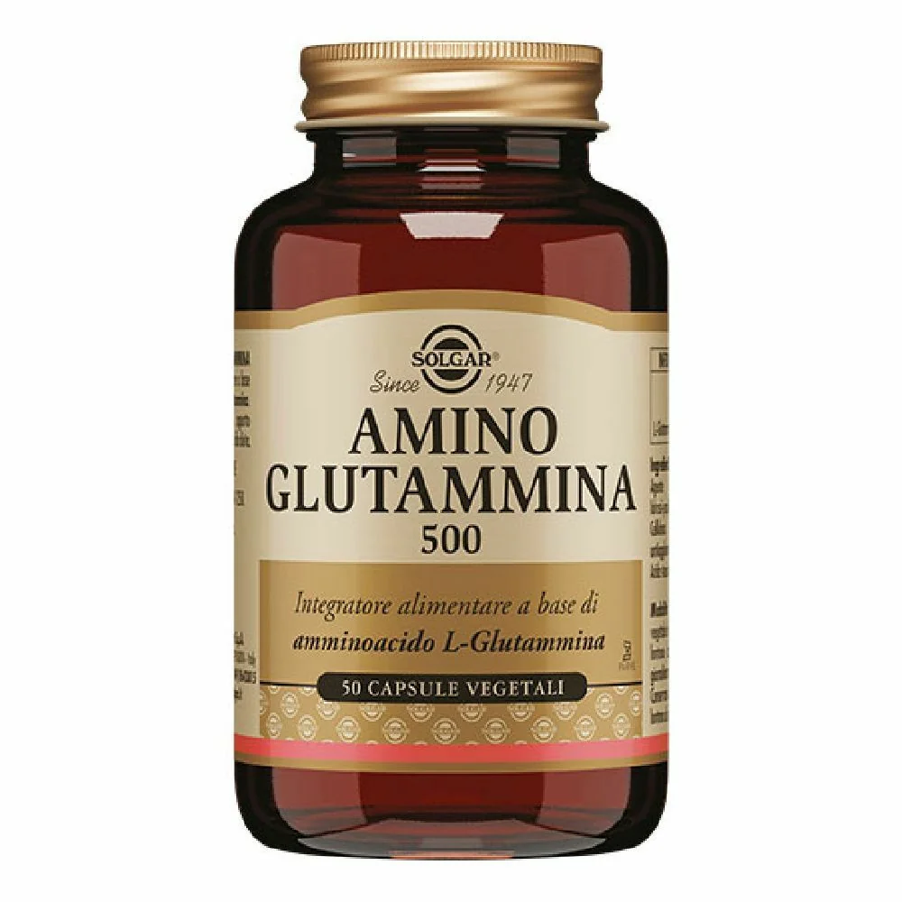 AMINO GLUTAMMINA 500 50CPS VEG