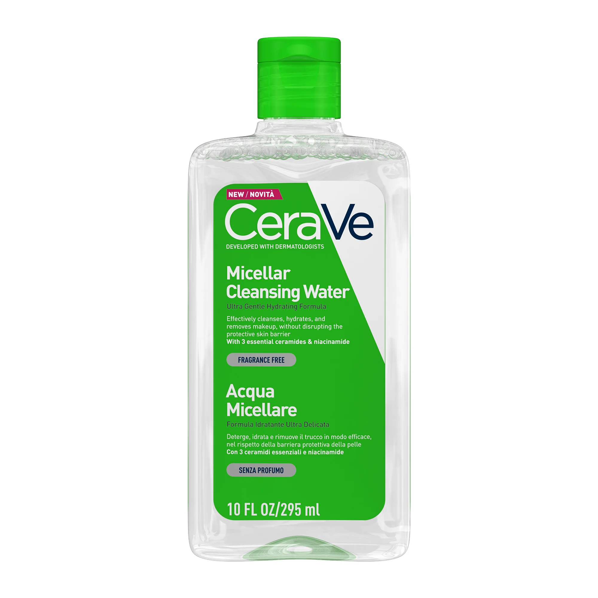 Cerave Hydrating Micellar Water 295 ml Detersione viso e occhi