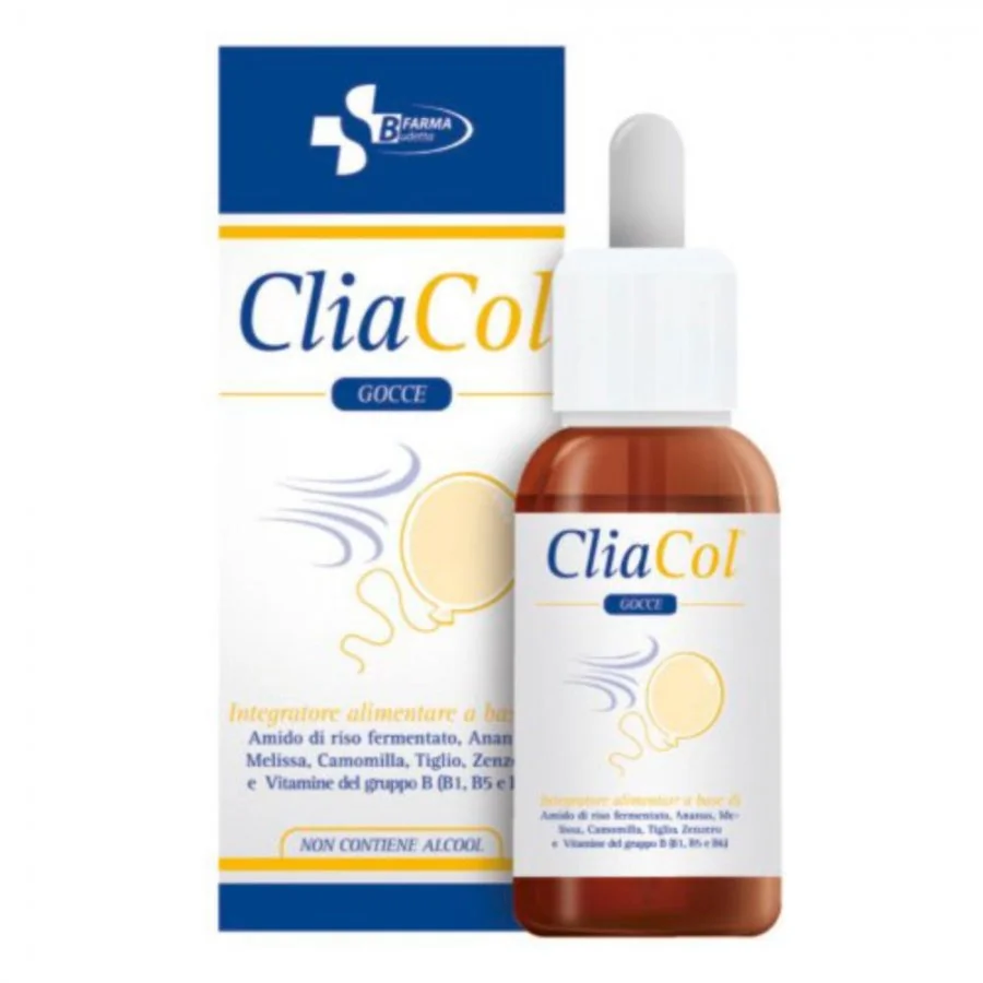 CLIACOL GOCCE INTEGRATORE CONTRO I GAS INTESTINALI 30 ML