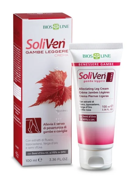 SOLIVEN CREMA CONTRO LA PESANTEZZA ALLE GAMABE 100 ML