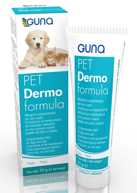 GUNA PET DERMOFORMULA MANGIME COMPLEMENTARE PER CUTE CANI GATTI 50 G