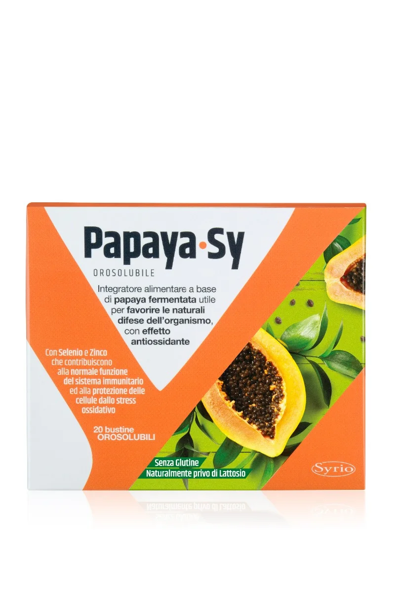 PAPAYA-SY 20 BUSTINE 92 G POLVERE OROSOLUBILE