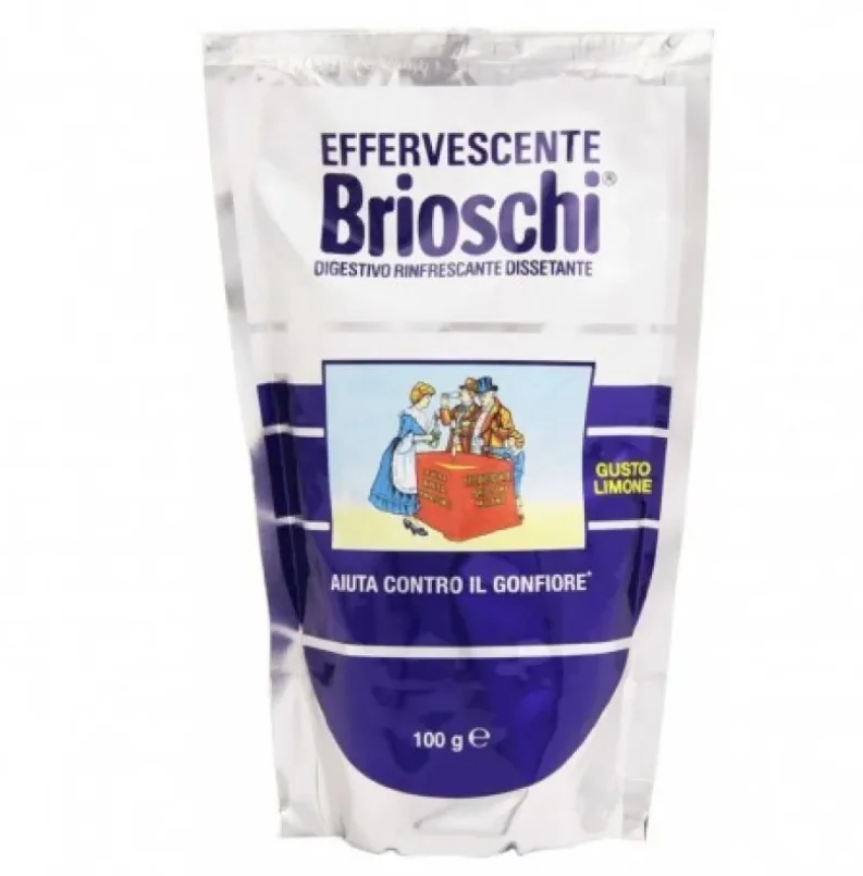 BRIOSCHI EFFERVESCENTE DIGESTIVO AL LIMONE DOYPACK 100 G