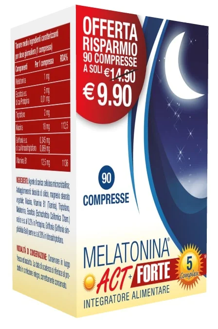 MELATONIA ACT 90 COMPRESSE