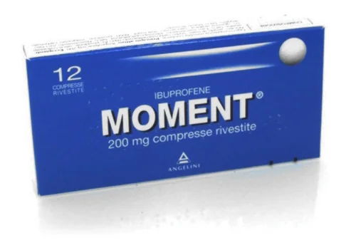 MOMENT 200 MG IBUPROFENE 12 COMPRESSE RIVESTITE