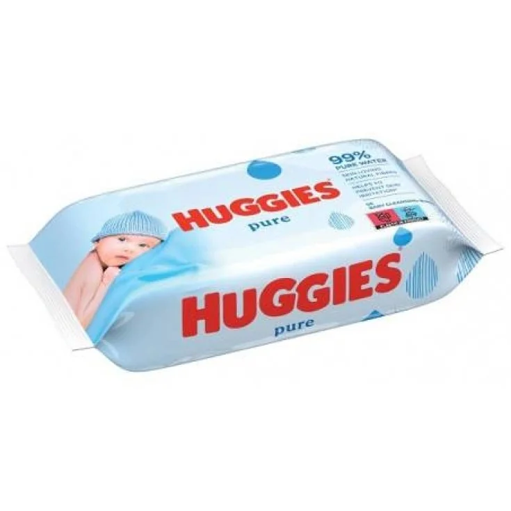 HUGGIES SALVIETTE PURE SINGOLA 12 PEZZI