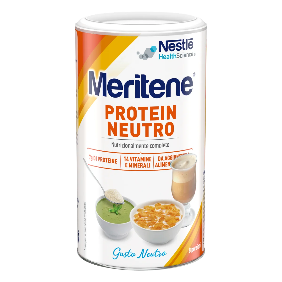 MERITENE PROTEIN NEUTRO POLVERE INTEGRATORE PROTEINE VITAMINE E MINERALI 270 G