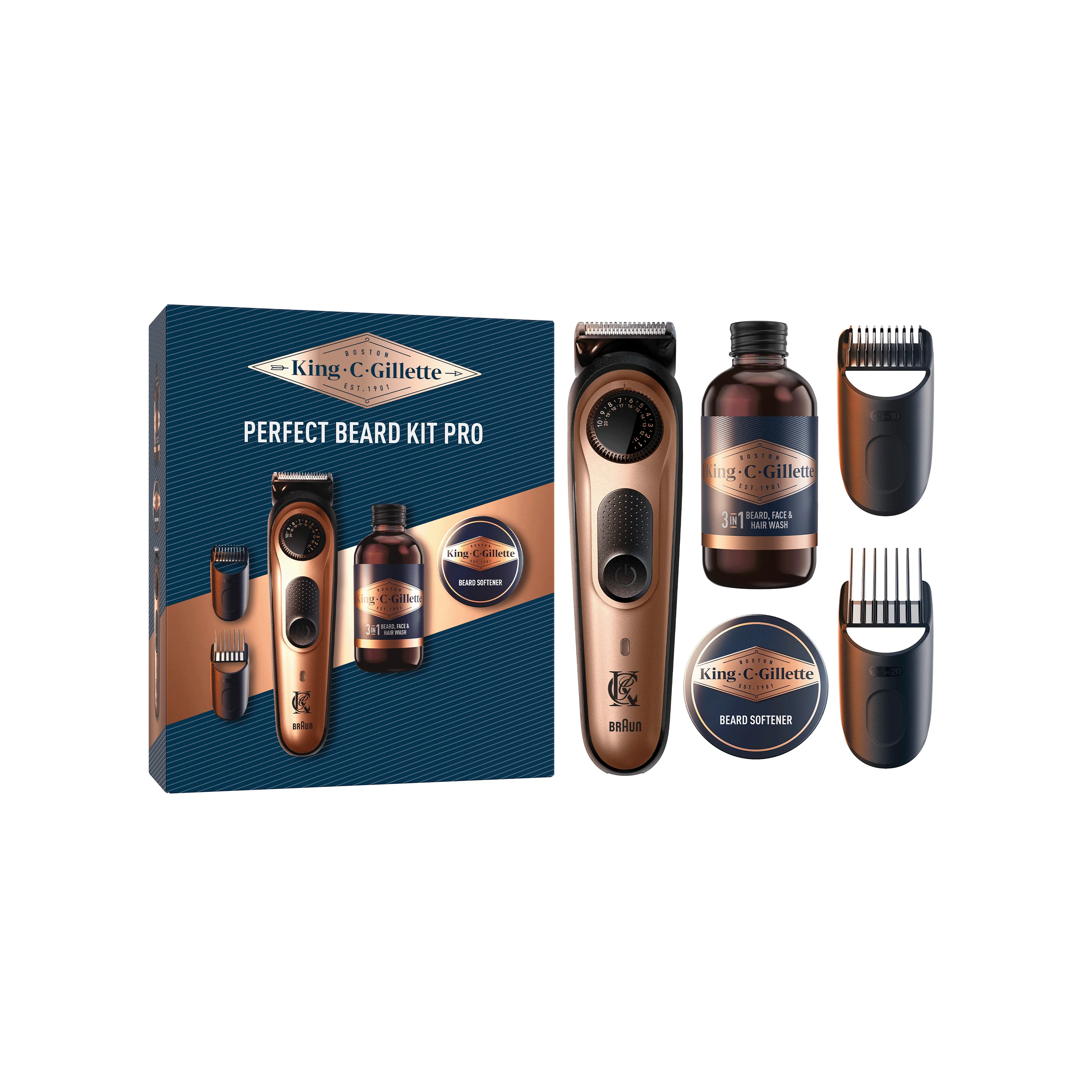 GILLETTE SET ELECTRIC BEARD