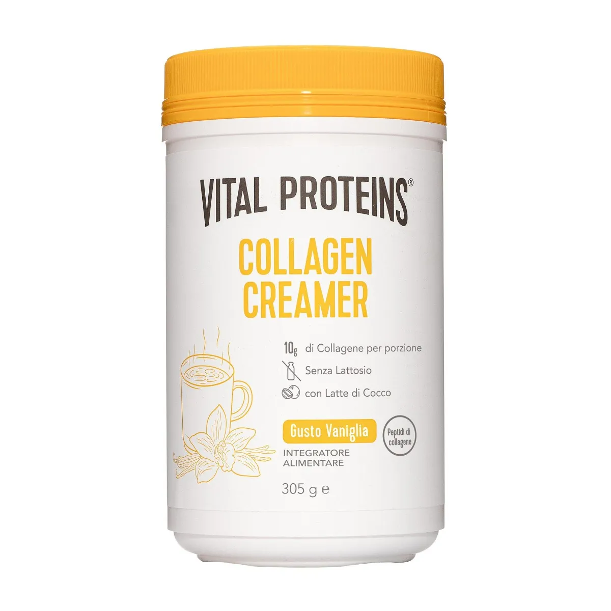 Vital Proteins Collagen Creamer 250 g Gusto Vaniglia