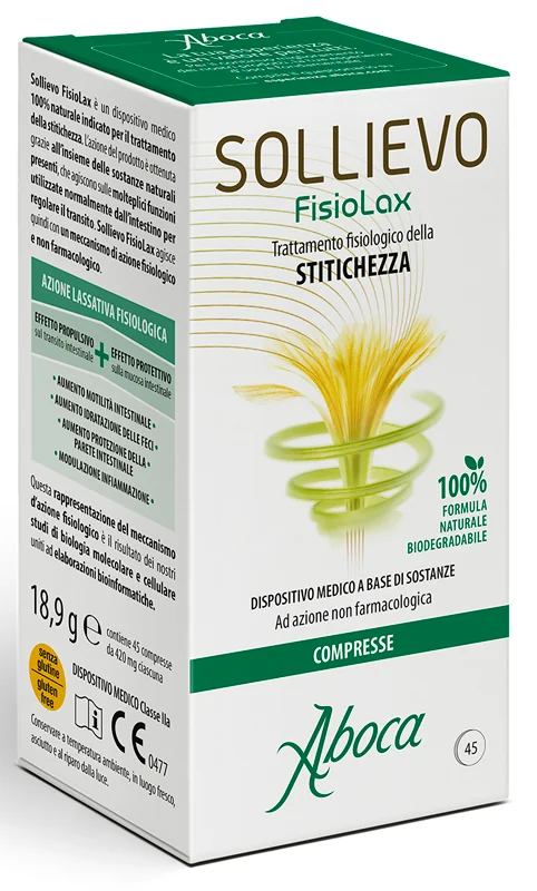 ABOCA SOLLIEVO FISIOLAX 45 COMPRESSE