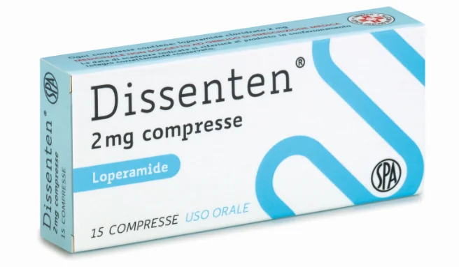 DISSENTEN 2MG LOPERAMIDE CLORIDRATO 15 COMPRESSE